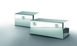 Bawer Stainless Steel Toolboxes - Bright Finish